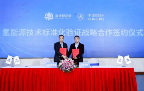 強強聯手 中科院上海有機所與氫通新能源簽署戰略合作，共促氫能產業邁向全球價值鏈頂端